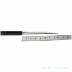 Professional MORIBASHI Stainless Chopsticks Octagonal Ebony Handle