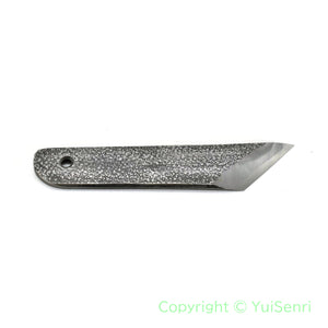 Yoshihiro White Steel #2 Unagisaki(Eel Knife) Osaka Style Hammered