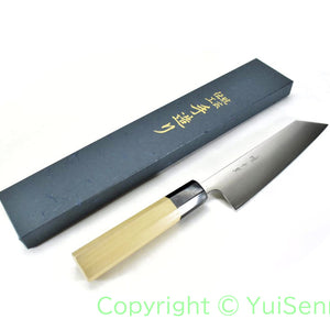 YuiSenri GINSAN /Silver #3 Stainelss Japanese Style Bunka /Kengata Santoku 170 mm