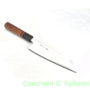 YuiSenri GINSAN /Silver #3 Stainelss Bunka 170 mm with Octagonal Bubinga Handle