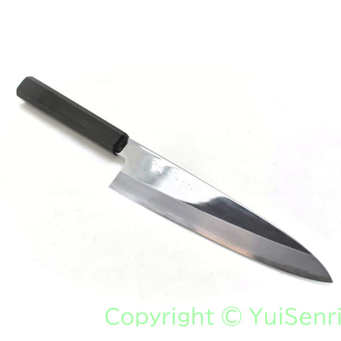 YuiSenri Blue Steel #1 Professional Gyuto Mirror Finish, forged by Satoshi Nakagawa