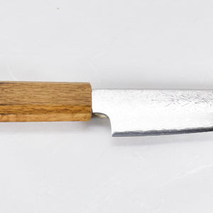 Yoshihiro 69 Layers  ZA18 Cobalt Stainless Damascus Paring Knife 150 mm Oak Handle