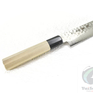 Sakai Takayuki 45 Layers Hammered Damascus Japanese Style Sujihiki