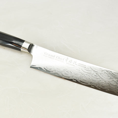 Sakai Takayuki GRAND CHEF SEIGAIHA 45 Layers Damascus BOHLER SP Steel Nakiri 160 mm