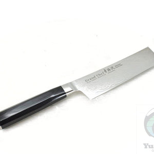 Sakai Takayuki GRAND CHEF SEIGAIHA 45 Layers Damascus BOHLER SP Steel Nakiri 160 mm
