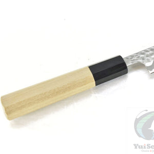 YuiSenri Aogami Super Clad Hammered Japanese Style Paring Knife Octagonal Magnolia Handle