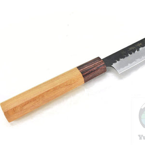 Sakai Takayuki Aogami Super Hammered Black Finish Sujihiki 240 mm