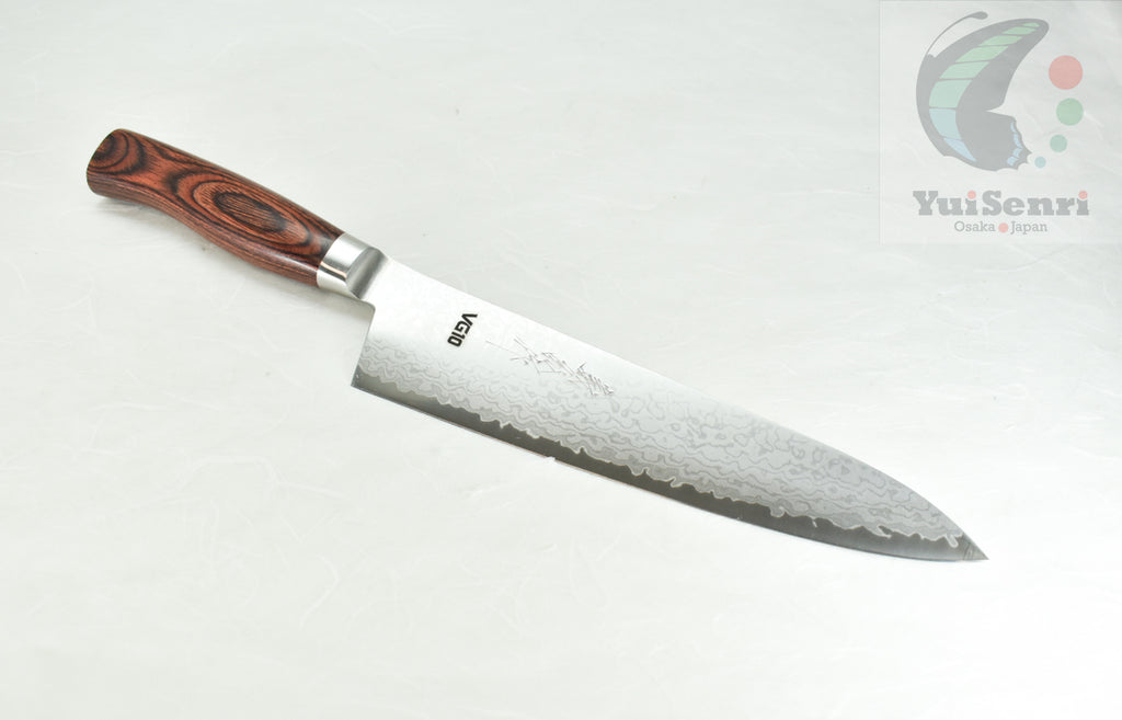 Yoshihiro VG-10 17 Layers Damascus Gyuto 210 mm