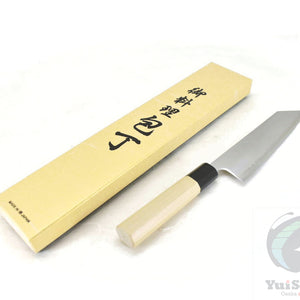 Yoshihiro Aogami Super Clad Chef's Bunka Octagonal Magnolia Handle