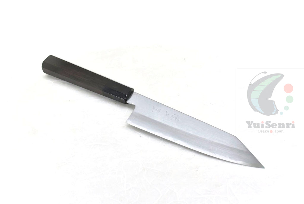 YuiSenri Blue Steel #1 Professional Kengata Santoku 180 mm, forged by Satoshi Nakagawa