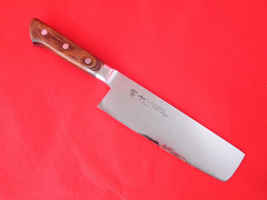 Brieto 63-Layers Damascus TAMAHAGANE Kyoto Nakiri