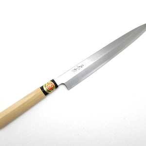 Yoshihiro Yellow Steel KASUMI Household Yanagiba Knife