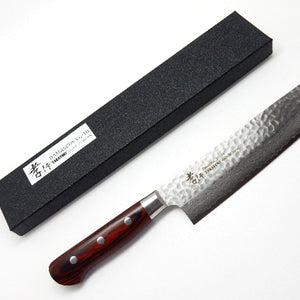 Sakai Takayuki VG-10 33 Layers Hammered Damascus Nakiri 160 mm