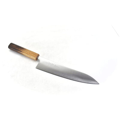 Yoshihiro Aogami Super Japanese Style Chef's Gyuto Oak Handle