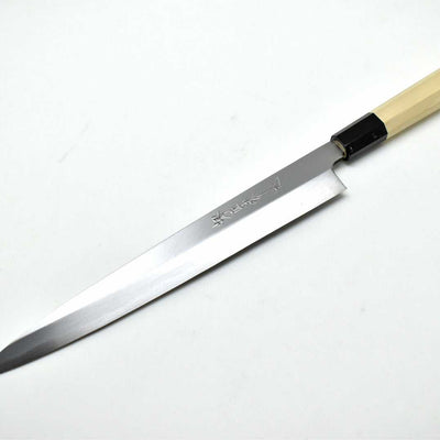 Sakai Ajimasa White Steel #2 Left Handed Yanagiba Hongasumi-Finish