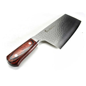 Sakai Takayuki VG-10 33 Layers Hammered Damascus Cleaver 195 mm