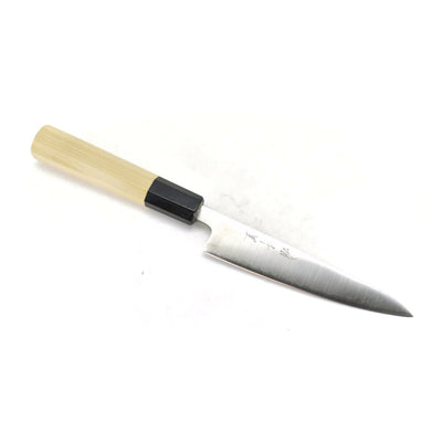 Yasuki Silver #3 GINSAN Japanese Style Professional  Paring Knife with Octagonal Magnolia Handle