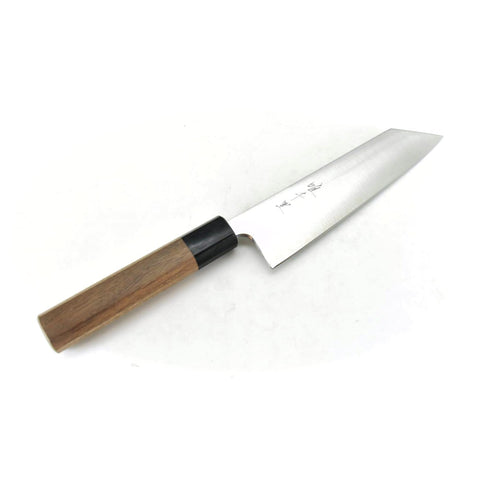 YuiSenri Aogami Super Clad Japanese Style Kengata Santoku 170 mm