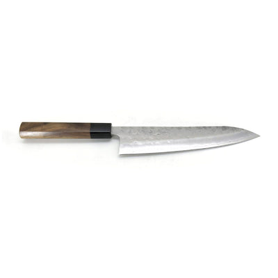 GINSAN /Yasuki Silver 3 Stainless Steel, Japanese Style Chef's Gyuto, Nashiji Finish