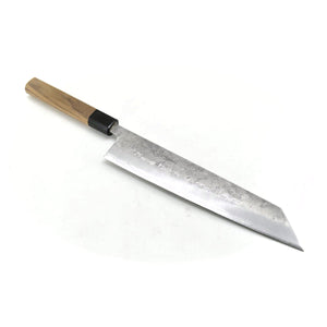 GINSAN /Yasuki Silver 3 Stainless Steel, Japanese Style Kiritsuke Gyuto Nashiji Finish