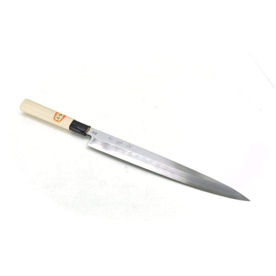 堺菊守《別打シリーズ》安来白鋼 柳刃【霞研・プラスチック柄】 – YuiSenri